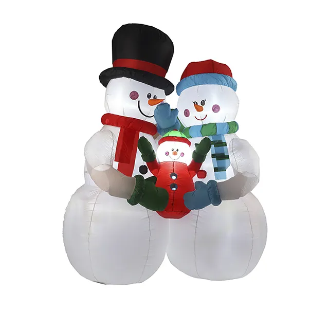 LED lights 8 foot Christmas inflatable snowman christmas decorations indoor and outdoor