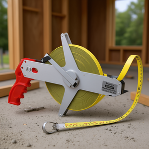 Cinta métrica Stanley Master II Wheel de 50 m para una medición precisa - Product Image 3