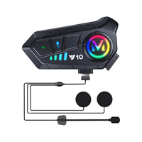 Casque de moto intelligent Y10 en promotion avec réduction de bruit, assistant vocal, musique et appels téléphoniques – Accessoire de casque