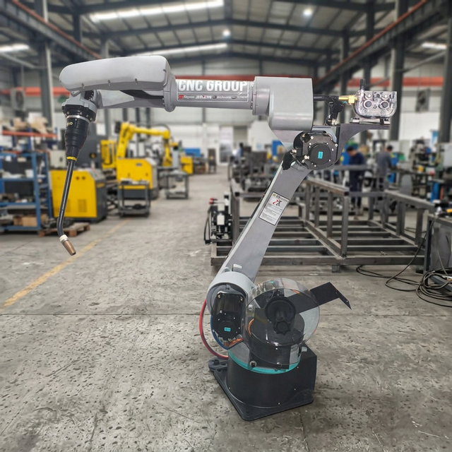 Industrial Welding Robot - 6-Axis Arm System for MIG MAG 350/500A Applications, Automated and Precise Operation