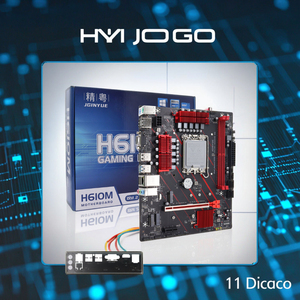 Jginyue H610 lga1700 Bo mạch chủ 64GB DDR5 Bộ nhớ <span class=keywords><strong>Ram</strong></span> Dual Channel sata ổ cứng giao diện Intel Chipset tích hợp sử dụng - Product Image 2