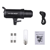 Godox — stroboscope Flash de Studio professionnel SK400II 400Ws GN65, avec système X intégré sans fil 2.4 ghz, prise de vue créative
