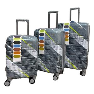 ABS PC Fiber Wholesale to <strong>UK</strong> GBR Small Size 20 24 28 Trolley Bag 8 Wheel Lightweight 3 Piece <strong>Suitcase</strong> Travelling Luggage Sets - Product Image 4