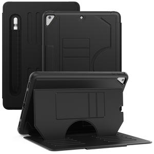 Étui en cuir folio avec protection intégrale, emplacement pour carte, emplacement pour stylet, support multi-angles pour iPad 5 6 Gen 9.7" Air 2 9.7" Pro 9.7" - Product Image 2
