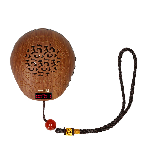 Buddha Music Machine Mini Rechargeable Electronic Buddhist Chanting Player Buddha Song Playing Machine with 35 Songs Volume Cont