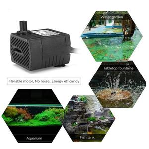 Bomba de Agua Sumergible QY con Motor DC de 0.5 HP, Salida de 25 mm, Bomba para Estanques y Fuentes, Cuerpo de Plástico, Cable de 150 cm, Baja Presión - Product Image 2