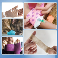 Pansement en gaze respirant directement de l'usine, hypoallergénique pour les peaux sensibles, blessure sportive, trousse de premiers soins