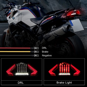 Luces traseras Led para motocicleta, luz de freno, luces de advertencia de tercer freno para <span class=keywords><strong>Bmw</strong></span> F650 Dakar Gs <span class=keywords><strong>St</strong></span> <span class=keywords><strong>F800</strong></span> - Product Image 2