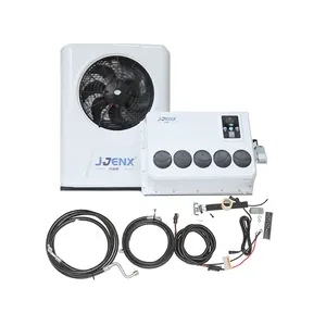 Factory 12V 24V electric ac Rv split air conditioner camping For Rv Mounted Truck Parking Air Conditioner