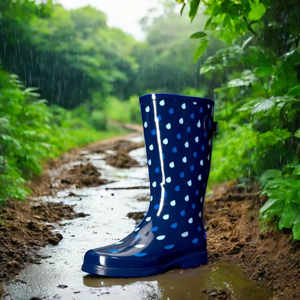 2024 üretici kadınlar ve kızların su geçirmez kauçuk yağmur çizmeleri ilkbahar ve sonbahar mevsimleri için Wellies