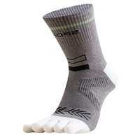Chaussettes de sport professionnelles pour hommes, été, randonnée en plein air, 5 doigts, sans couture, escalade, course de fond, marathon