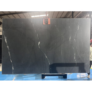 หินควอตซ์ไซต์ธรรมชาติ เนเกรสโก้ แบล็ค ไดมอนด์ อินฟินิตี้ ขัดเงา ทันสมัย แผ่นใหญ่ กันน้ำ สำหรับห้องครัวและห้องน้ำ รับประกัน 1 ปี - Product Image 1