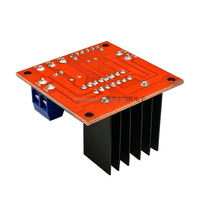 Carte contrôleur de pilote de moteur L298N double pont H Module pas à pas DC L298 pour moteur robot de voiture intelligente