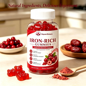 Gomitas de <span class=keywords><strong>Hierro</strong></span> Veganas Sin Gluten Sin OMG Sin Sabor Metálico <span class=keywords><strong>para</strong></span> el Crecimiento del Cabello, <span class=keywords><strong>la</strong></span> Salud y <span class=keywords><strong>la</strong></span> Fuerza de las Uñas, Ricas en <span class=keywords><strong>Hierro</strong></span>, Vitaminas - Product Image 2