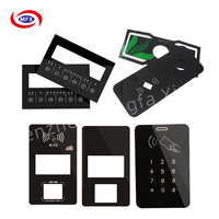 Écran d'affichage ultra-fin en verre acrylique PC organique de 0,3 mm, panneau sérigraphié, fabriqué dans l'usine d'origine chinoise