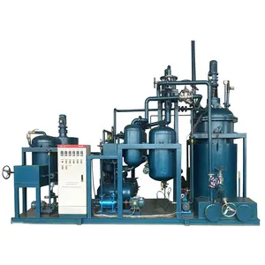 Recycle Gasoline Motor Oil Used Lube Oil Refine Plant Machine For Sale