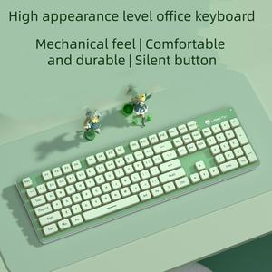 Clavier sans fil silencieux à sensation mécanique LANGTU L1 pour ordinateurs de bureau, jeux, usage professionnel, avec rétroéclairage, version filaire - Product Image 2