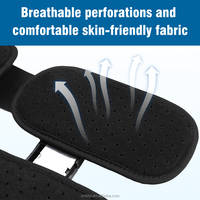 Stabilisateur de genou orthopédique à charnière réglable pour adultes Support de jambe en nylon et coton en aluminium pour basket-ball ROM