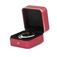 Coffret à bijoux personnalisé pour boucles d'oreilles, emballage de bijoux, bracelet, bracelet de couple, boîte à bague en diamant, boîte à bijoux avec logo personnalisé pour bracelet jonc