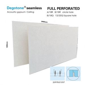 Tablero <span class=keywords><strong>de</strong></span> yeso <span class=keywords><strong>de</strong></span> partición <span class=keywords><strong>de</strong></span> 12mm, tablero <span class=keywords><strong>de</strong></span> yeso acústico perforado, <span class=keywords><strong>precio</strong></span> en India Dego Factory, Panel acústico <span class=keywords><strong>de</strong></span> 1200x2400mm - Product Image 3