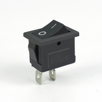 KCD1-101 6A 250V marche-arrêt 2 broches Mini interrupteur à bascule Defond fabriqué en Chine