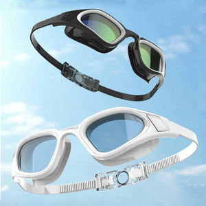 Lunettes de natation YL800 pour adultes avec sangle en silicone, verres PC haute définition, étanches et anti-buée - Product Image 3