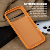 Étui en cuir PU patchwork pour iPhone 17/17 Pro/17 Pro Max, coque magnétique bicolore, logo personnalisé, vente en gros
