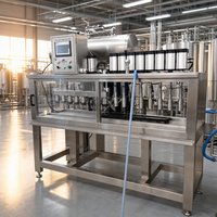 Machine de remplissage automatique de bière Tonsen 500BPH-2000BPH, remplisseuse de bouteilles en verre à contre-pression pour ligne de production de brasserie artisanale