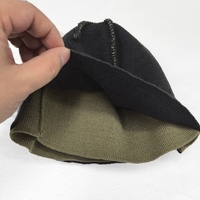 Gorro de Lana Personalizado Estilo Vintage con Cremallera, Diseño Gráfico de Doble Cara Y2K, Gorro de Diseñador con Estampado de Camuflaje/Puntos para la Playa o Negocios
