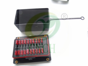 Panel de relé de fusible Mini, módulos de distribución de energía, 20 posiciones, Bussmann RTMR - Product Image 2