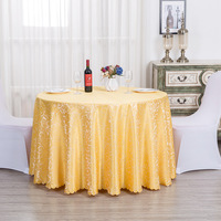 Nappe Ronde en Polyester Damassé Vintage à Motifs Floraux Bleu Marine pour Mariages, Banquets, Hôtels et Restaurants (Vente en Gros)