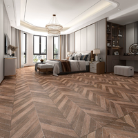 Carrelage imitation pierre grain de bois style crème Foshan 600x1200 pour salle de bain, supermarché, salon, cour et entrepôt
