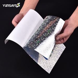 Venta caliente <span class=keywords><strong>de</strong></span> inyección <span class=keywords><strong>de</strong></span> tinta imprimible hoja <span class=keywords><strong>de</strong></span> pegatina holográfica papel <span class=keywords><strong>de</strong></span> vinilo personalizado DIY artesanía impresión troquelado - Product Image 3
