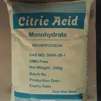 Lemon Salt ENSIGN TTCA RZBC Citric Acid Anhydrous and Citric Acid Monohydrate Tripotassium Citrate Tr Sodium Citrate Tricalcium
