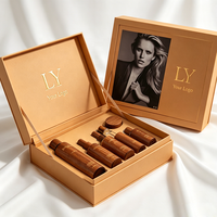 Scatola per Confezione Profumo Personalizzata a Forma di Libro con Inchiostro di Soia, Set Completo per Bottiglia di Profumo in Vetro, Confezioni Regalo per Cosmetici