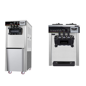 Máquina de helados de servicio suave de tres sabores para hacer helados comerciales a precio competitivo - Product Image 4