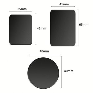 2 Placas Metálicas para Soporte Magnético de Teléfono para Auto, Lámina de Hierro Adhesiva para Soporte Magnético de Teléfono Móvil para Auto - Product Image 5
