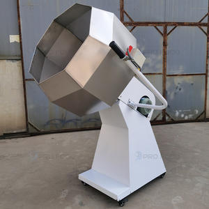 Offre Spéciale Machine électrique octogonale de haute qualité à aromatiser les aliments Nouvelle machine d'assaisonnement avec tambour octogonal - Product Image 3