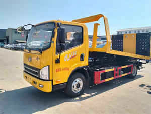 รถยก FAW Tiger 3 ตัน 5 ตัน แบบพื้นเรียบ 4x2 รถยกพ่วงแบบแบนสำหรับขาย - Product Image 2