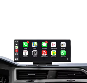 จอแสดงผลพกพาแบบสัมผัส IPS HD ขนาด 10.26 นิ้ว รองรับ Wireless CarPlay และ Android Auto ใช้ได้กับรถยนต์ทั่วไป พร้อมระบบนำทาง GPS ในตัว - Product Image 1