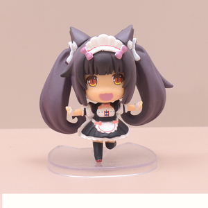 8 pièces/ensemble 10 cm <span class=keywords><strong>NEKOPARA</strong></span> Chocola/Vanilla Statue Kawaii Japonais Blind Box Anime Figurine en PVC - Product Image 3