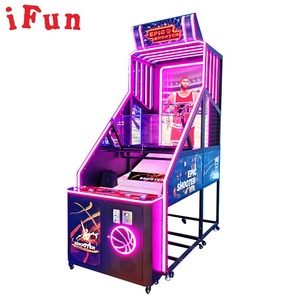 Jeux d'arcade à pièces Jeux d'intérieur Basketball Shooting Machine <span class=keywords><strong>Basket</strong></span> Arcade - Product Image 4