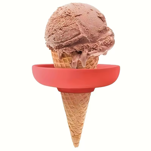 Porta Cono Gelato in Silicone Portatile e Antigoccia per Bambini - Riutilizzabile e Lavabile in Lavastoviglie - Product Image 5