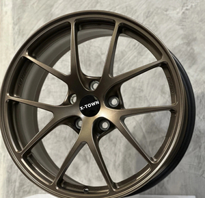 Jantes forgées en alliage d'aluminium personnalisées en bronze 17 18 19 20 22 24 pouces 5x100/5x112/5x114.3/5x120/5x115 pour <span class=keywords><strong>Audi</strong></span> A3/A4/A6//<span class=keywords><strong>Q3</strong></span> - Product Image 2