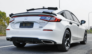 สปอยเลอร์หลังรถยนต์ ชุดแต่งสปอยเลอร์หลังสำหรับ Honda Civic Hatchback ปี 2022 2023 2024 รุ่นที่ 11 อุปกรณ์ตกแต่งรถยนต์ - Product Image 5
