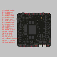 Mini-ordinateur de jeu GenMachine AMD Ryzen AI Max 395, LPDDR5X, SSD, double LAN 10G, Wifi 7, BT 5.4, Win11, 4 écrans, USB4