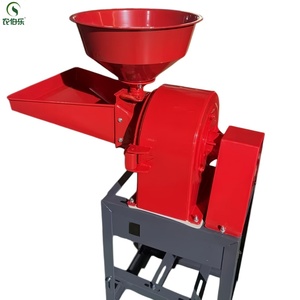 Molino Portátil de Maíz con Doble Tolva, Pulverizador de Granos para Harina, Trigo, Arroz, Pimienta y Alimento para Animales - Product Image 4