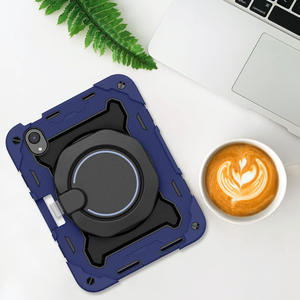 Armure étui pour tablette pour <span class=keywords><strong>Samsung</strong></span> Tab S10 Lite FE S7 <span class=keywords><strong>S8</strong></span> X700 X706 T870 S9 X510 11 Heavy Duty <span class=keywords><strong>Portable</strong></span> Stand PC Silicone Couverture Complète - Product Image 1