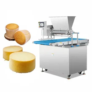 Hot Sale Save Labor Cost Full Automatic Cake Making Machine Cake Depositor Machine With Two Nozzles