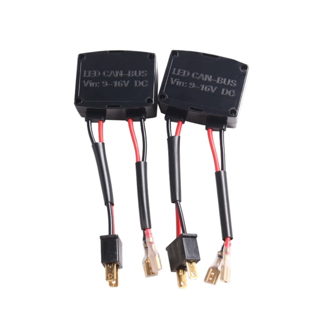 Sanvi New Led Headlight Canbus Load Resistor Decoder 12V Anti Flicker Canceller 9005 H11 5000 Lumens 50W 5000K Universal Fitment